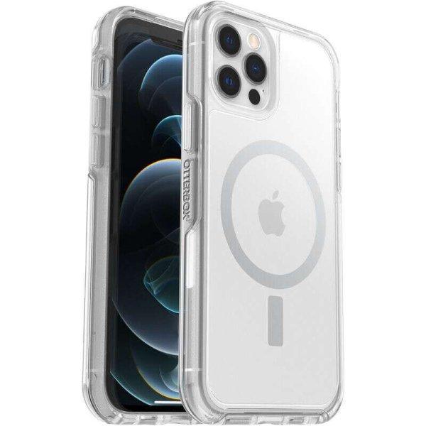 Otterbox Symmetry Plus Apple iPhone 12/12 Pro Magsafe Műanyag Tok - Átlátszó
(Bontott) (77-83342/bontott)