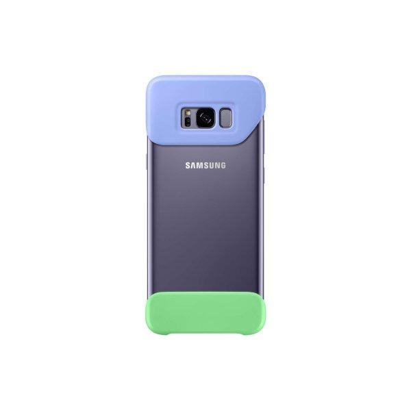 Samsung EF-MG955 Galaxy S8+ gyári Kétrészes Tok - Ibolyakék