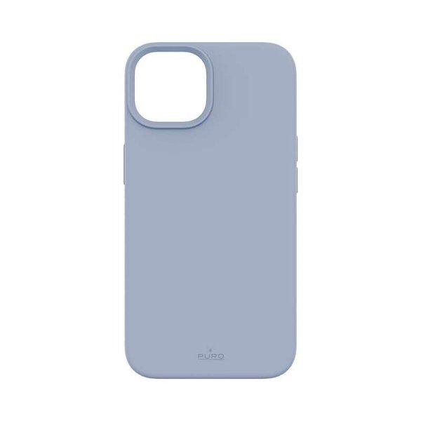 Puro Icon Apple iPhone 14 Plus Szilikon Tok - Sierra kék