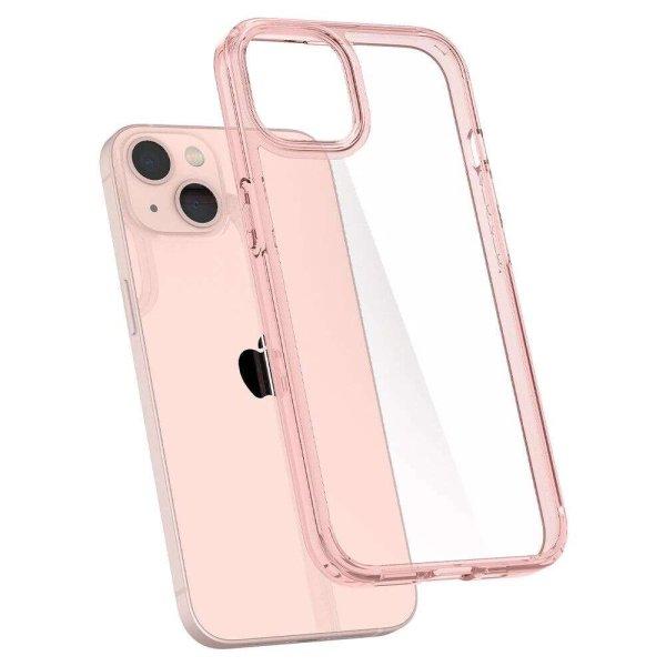 Spigen Ultra Hybrid Apple iPhone 13 tok átlátszó-rózsaszín (ACS03525)
(ACS03525)