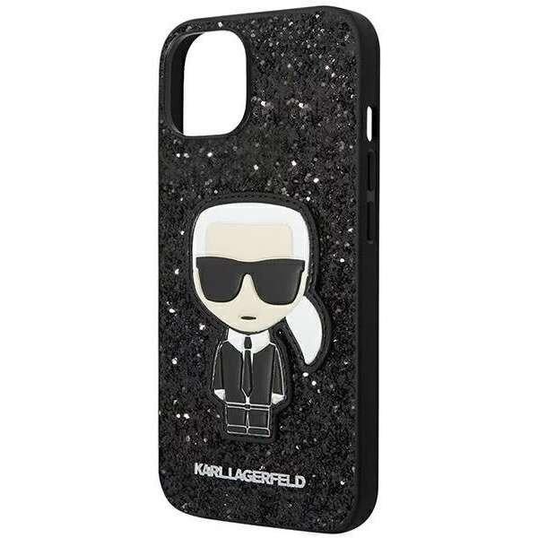 Karl Lagerfeld Glitter Flakes Ikonik Apple iPhone 14 Plus tok fekete
(KLHCP14MGFKPK) (KLHCP14MGFKPK)