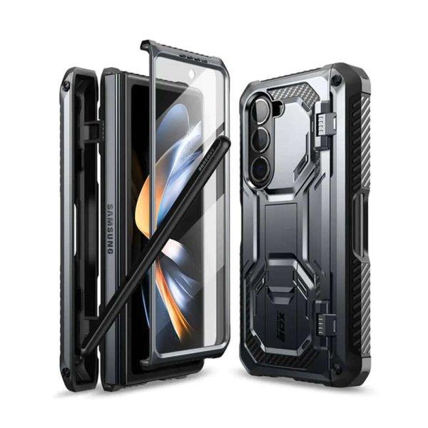 tok Samsung Galaxy Z Fold5 + Folio, I-Blason Armorbox, Fekete