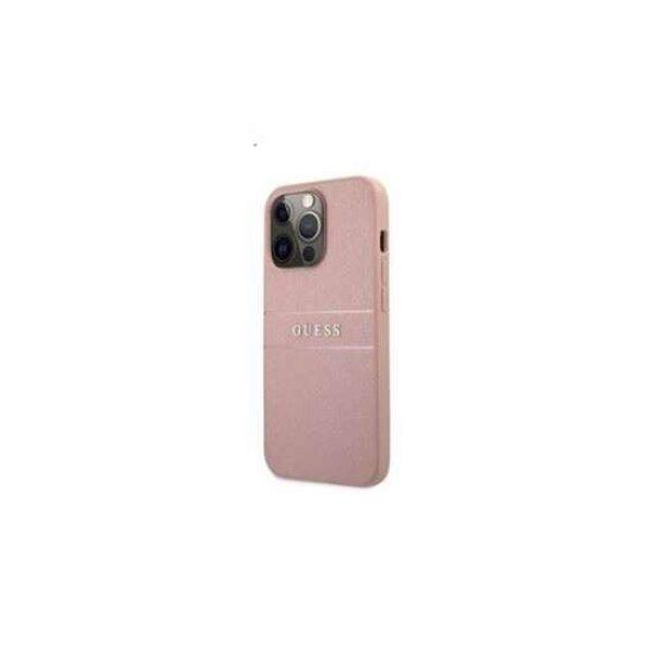 Guess PU Saffiano Apple iPhone 13 Pro Max bőr tok, rózsaszín
(GUHCP13XPSASBPI) (GUHCP13XPSASBPI)