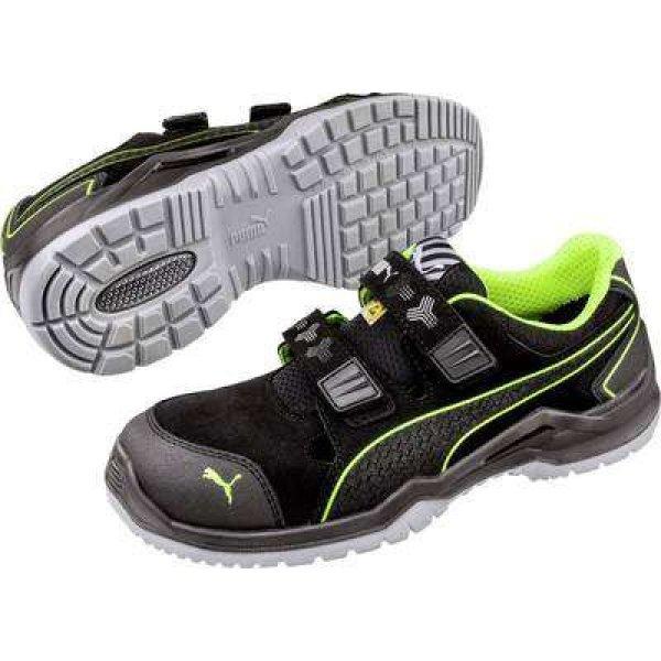 PUMA Safety Neodyme Green Low 644300-41 ESD biztonsági cipő S1P Méret: 41
Fekete, Zöld 1 pár