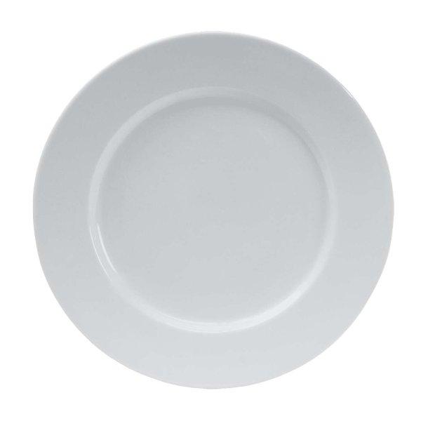6 darabos Cesiro szett: Fehér, Porcelán, 27 cm-es lapos tányér
