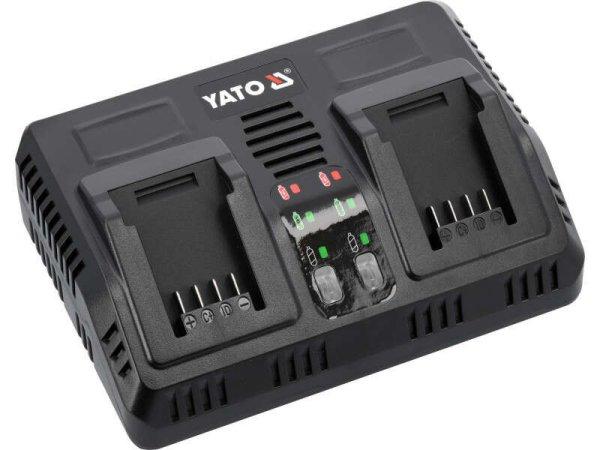 YATO Dupla akkumulátor töltő gépekhez 18 V