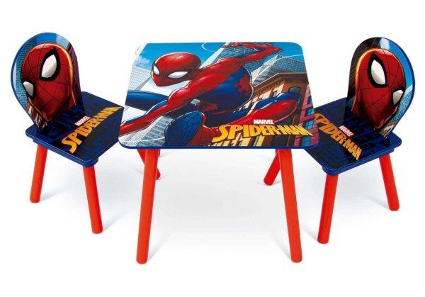 Marvel Pókember faasztal + 2 szék