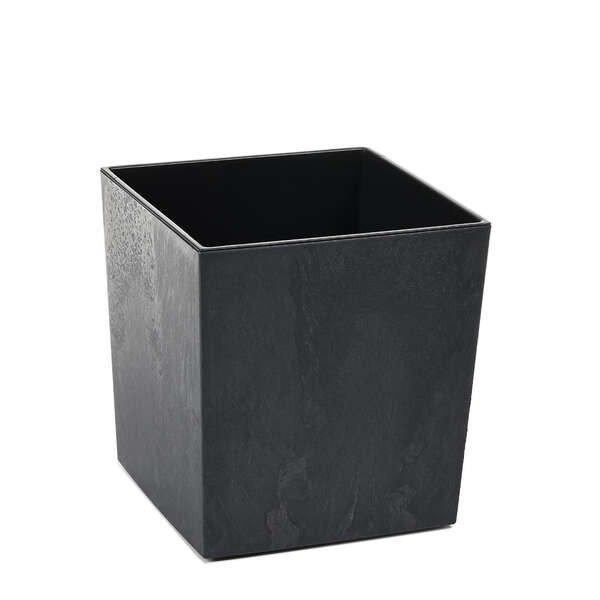 JUKA kaspó 300*300 mm - fekete beton