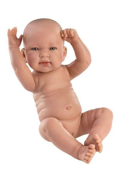 Llorens 73802 NEW BORN GIRL - valósághű baba baba teljes vinil testtel - 40
cm