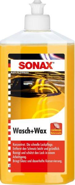 Sonax, Wash & Wax, Sampon, Viasszal, 500ml