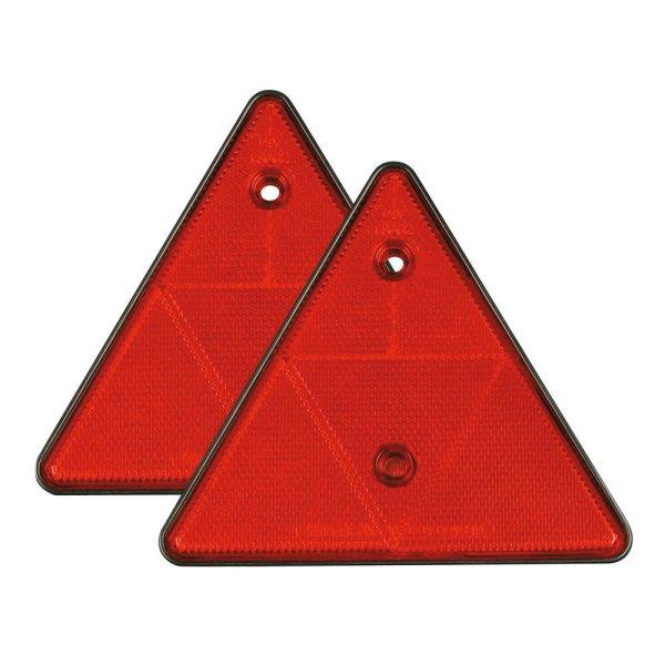 Lampa, Prizma Piros, Háromszög alakú 155x135mm