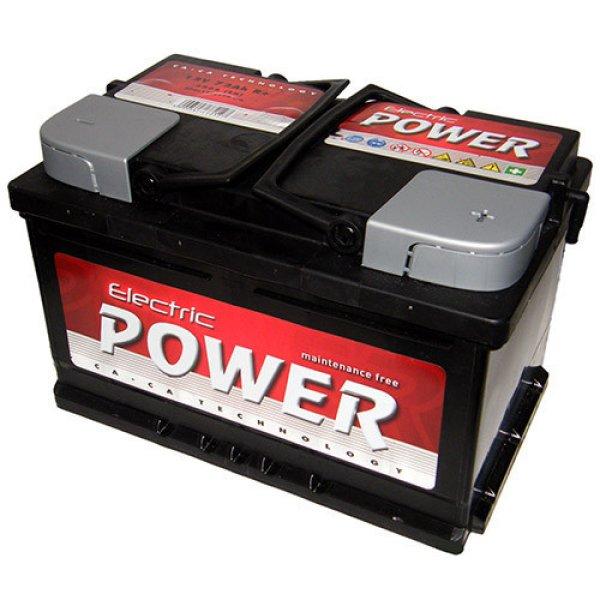 Electric Power 72Ah J+ akkumulátor