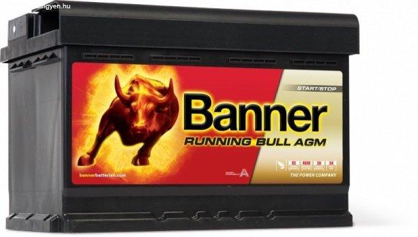Banner Running Bull AGM Akkumulátor - 70Ah - J+