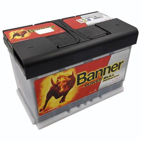 Banner Power Bull Professional 77Ah J+ - Akkumulátor