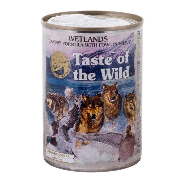 Nedves étel Taste Of The Wild Wetlands Pulyka Kacsa madarak 390 g MOST 2908
HELYETT 1736 Ft-ért!
