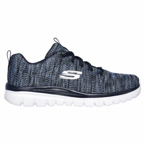 Női cipők Skechers Graceful-Twisted kék MOST 40017 HELYETT 28061 Ft-ért!