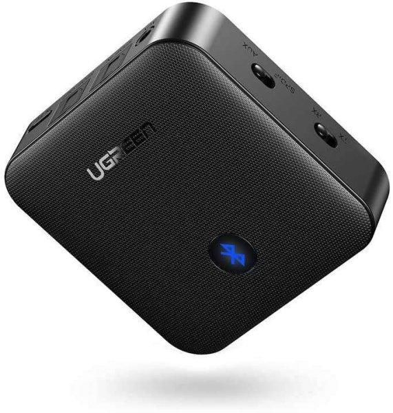 UGREEN Bluetooth 5.0 3,5 mm-es AUX aptX adapter (fekete)