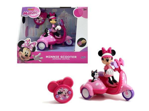 Jada Toys Minnie távirányítós robogó #rózsaszín