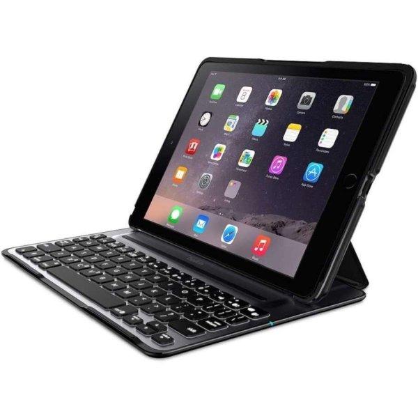 Belkin Qode iPad Air 2 vezeték nélküli bluetooth billentyűzetes tok fekete
(F5L176eaBLK) (F5L176eaBLK)