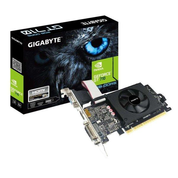 Gigabyte Videokártya PCI-Ex16x nVIDIA GT 710 2GB DDR5