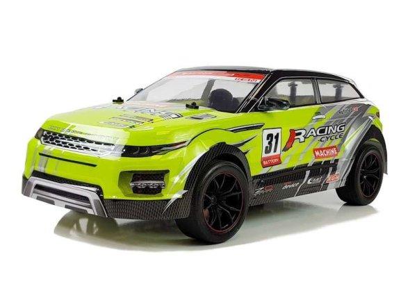 Távirányítású Rally Autó 1:10 Zöld R / C 5113