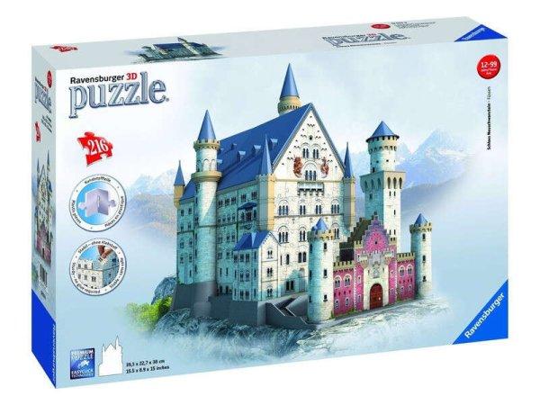 Ravensburger: Neuschwanstein kastély 216 darabos 3D puzzle