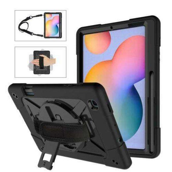 SAMSUNG Galaxy Tab S6 Lite (Wi-Fi) (SM-P610), Tab S6 Lite (LTE) (SM-P615),
Ütésálló tablet tok, Fekete