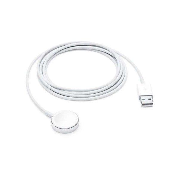 MX2F2ZM/A Apple mágneses töltőkábel Apple Watch-hoz (2m) Fehér (Tömeges)