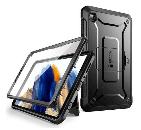 SUPCASE UNICORN BEETLE PRO műanyag védő (360°-os védelem, erős
ütésállóság, műanyag előlap) FEKETE Samsung Galaxy Tab A9 WIFI (SM-X110),
Galaxy Tab A9 LTE (SM-X115)
