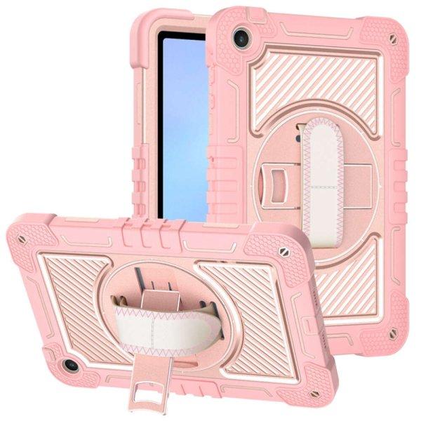 Huawei MatePad SE 10.4 táblagép tok, StripeShell 360, rózsaszín