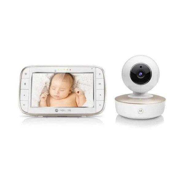 Motorola gyerek videomonitor, Wi-Fi, Full HD, fehér