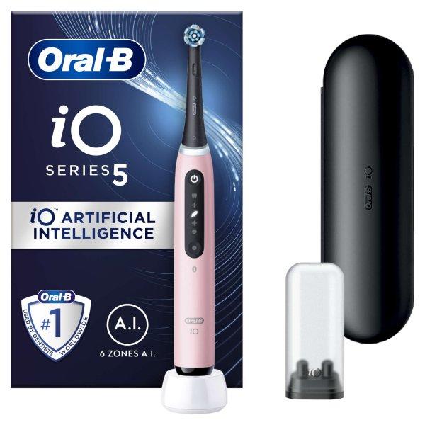 Oral-B iO5 Pink elektromos fogkefe