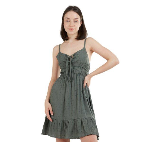 FUNDANGO-Sarah Mono Dress-537-khaki Zöld L