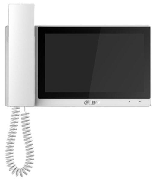 Dahua VTH5421EW-H IP video-kaputelefon beltéri egység, 7" LCD kijelző,
1024x600 felbontás, kézibeszélő, fehér