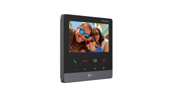 Hikvision DS-KH6100-E1 IP video-kaputelefon beltéri egység, 4.3" TFT
kijelző, 480x272 felbontás