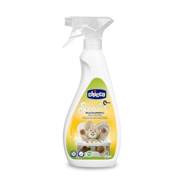 Chicco felülettisztító spray 500 ml zöldtea-kivonattal illatmentes