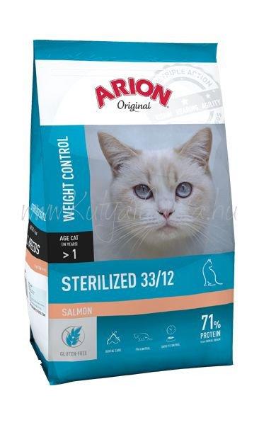 ARION Original Cat STERILIZED 33/12 Salmon 7,5 kg