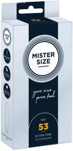 MISTER SIZE 53 mm Condoms - 10 db