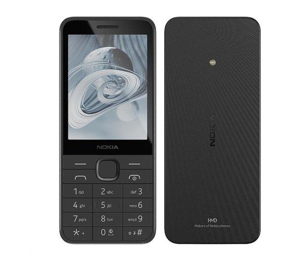 Nokia 215 4G kártyafüggetlen mobiltelefon, Dual Sim, Fekete