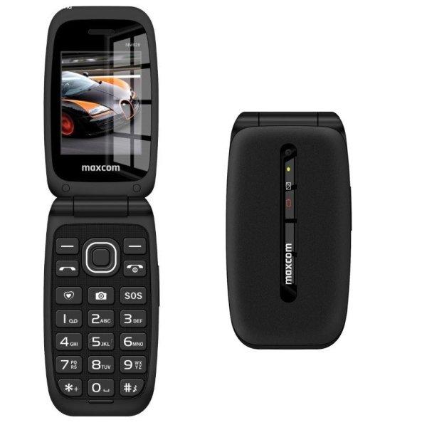 Maxcom MM828 4G Dual sim-es mobiltelefon kártyafüggetlen, vészhívóval, nagy
gombokkal, fekete (magyar nyelvű menüvel)
