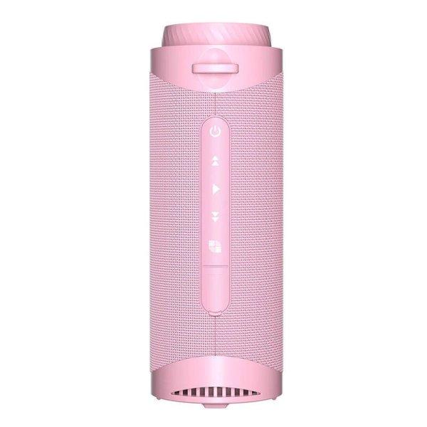 Tronsmart T7 IPX7 vízálló LED világítású bluetooth hangszóró pink 30W