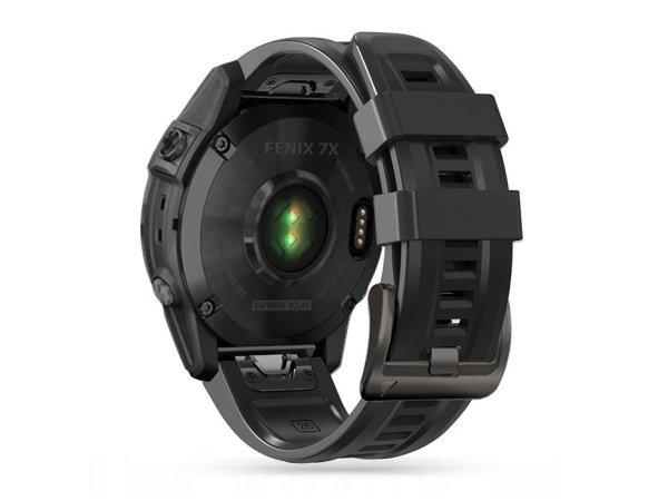 Garmin Fenix 3 / 5X / 3HR / 5X Plus / 6X / 6X Pro / 7X szilikon sport óraszíj
- Tech-Protect IconBand - fekete