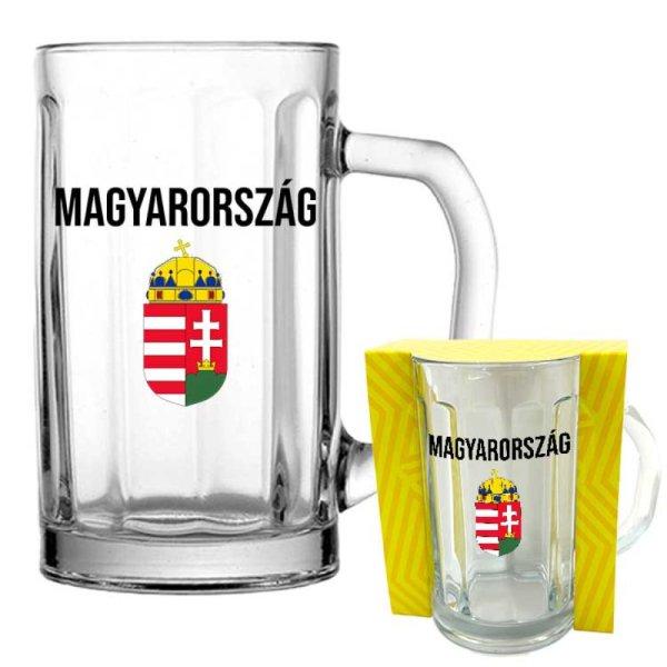 Szurkolói söröskorsó, Magyarország, magyar címer
