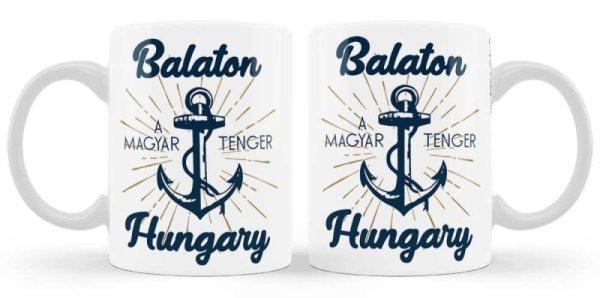 Balatonos bögre, Balaton, a magyar tenger