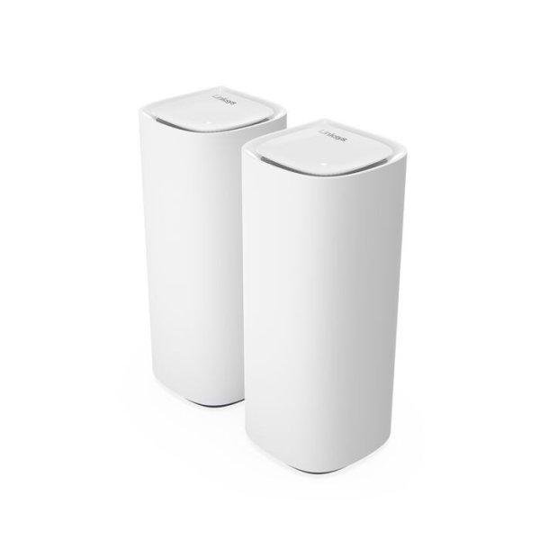 Linksys Velop Pro 7 MBE7002 Tri-Band Mesh WiFi 7 Router 2-Pack