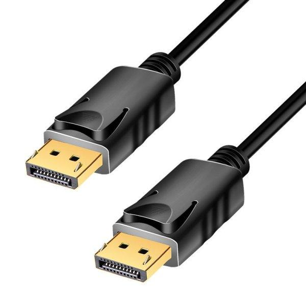 Logilink DisplayPort cable DP/M to DP/M 4K/60Hz CCS 1m Black