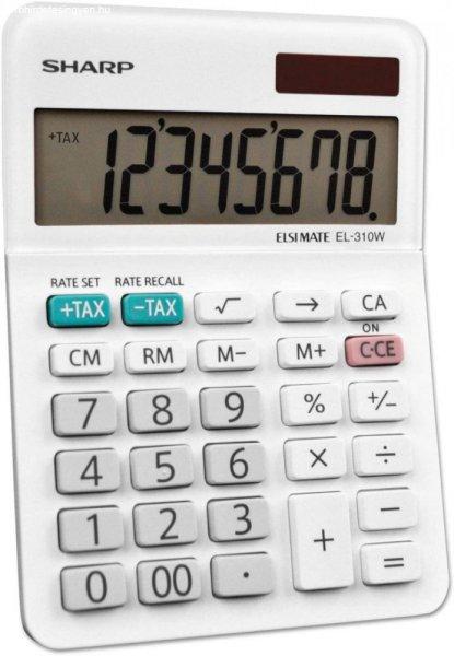 Sharp EL-310AN Asztali számológép White