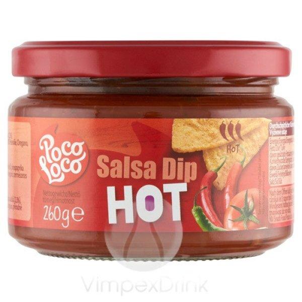 Poco Loco Salsa szósz Hot 260g