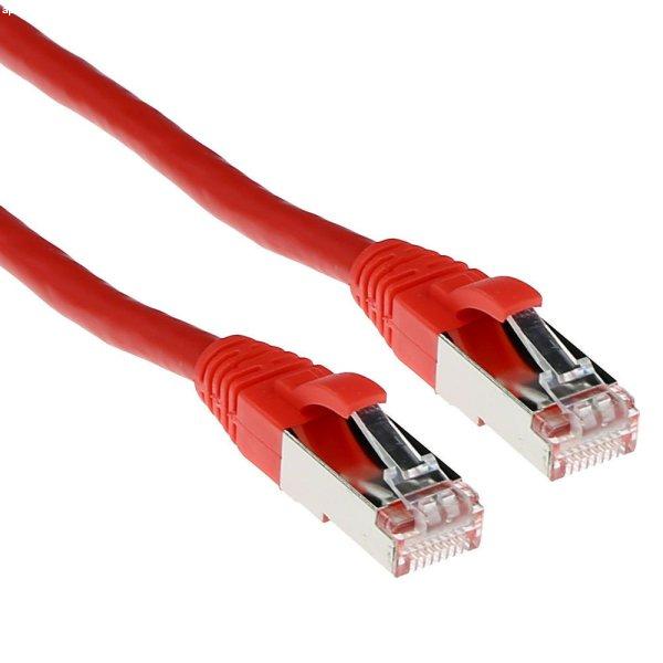 ACT CAT6A S-FTP Patch Cable 1m Red
