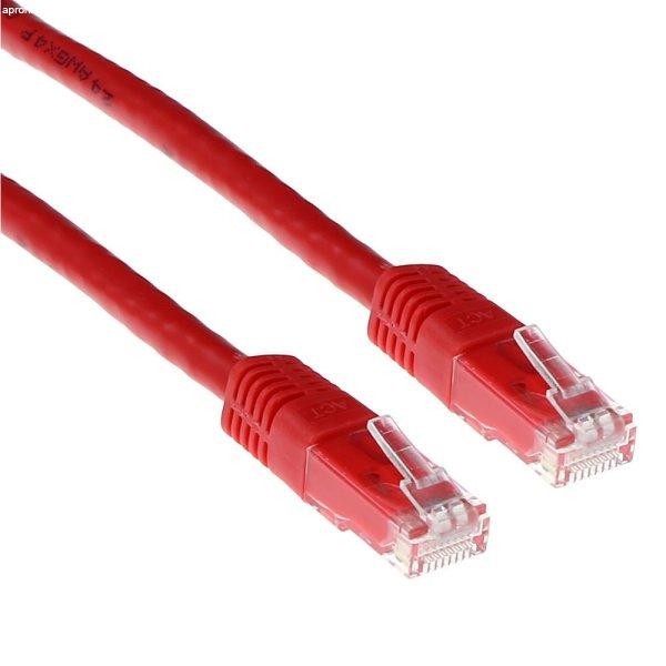 ACT CAT6 U-UTP Patch Cable 1m Red